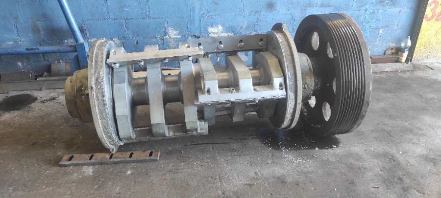 Tambor e polia industrial revisados